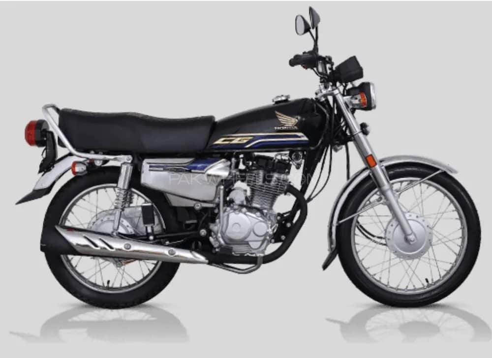 Honda cg 125 silver