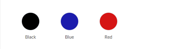 Red blue black